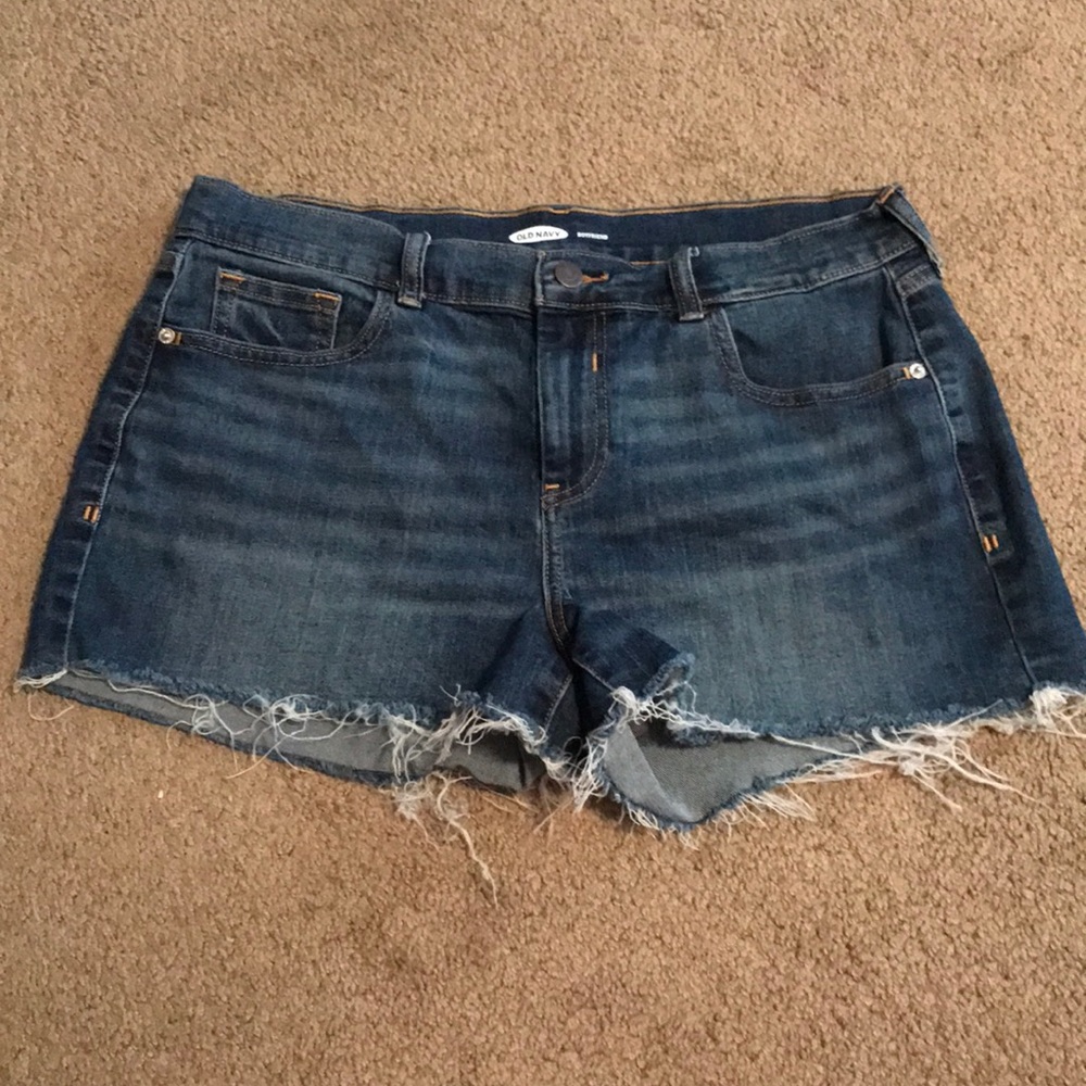 Old Navy Women’s Boyfriend Cutoff Shorts